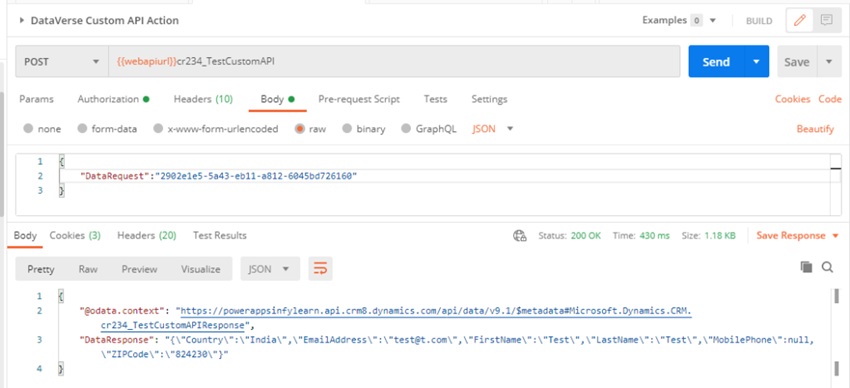 {Microsoft Dataverse} Explore Custom API feature in Dynamics 365